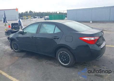 2016 Toyota Corolla Le z USA, uszkodzony, nr VIN 5YFBURHE7GP390421